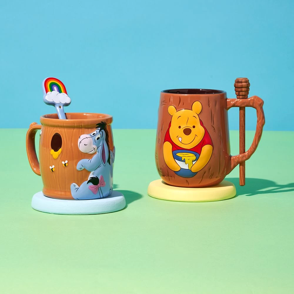 Disney Winnie The Pooh Mug And Honey Dipper Set - Image 2