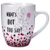 Disney Minnie Mouse ''What's Dot You Say?'' Mug