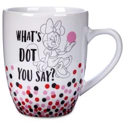 Disney Minnie Mouse ''What's Dot You Say?'' Mug