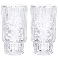 Disney Mickey Mouse Icon Crystal Glass Set – Mickey Mouse Home Collection