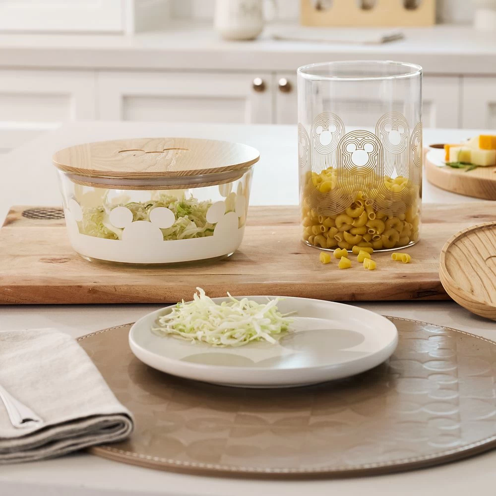 Disney Mickey Mouse Icon Glass Bowl With Lid – Mickey Mouse Home Collection - Image 2