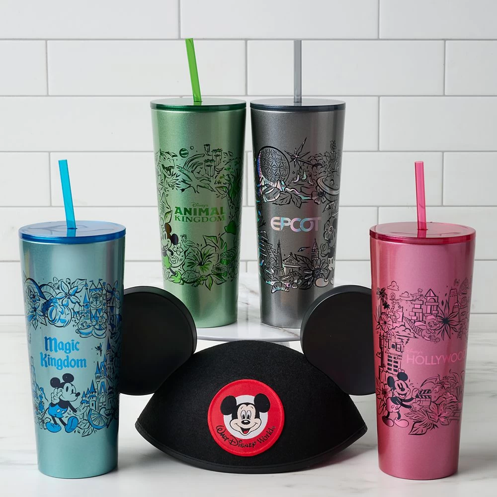 Disney's Hollywood Studios Stainless Steel Starbucks® Tumbler With Straw - Image 2