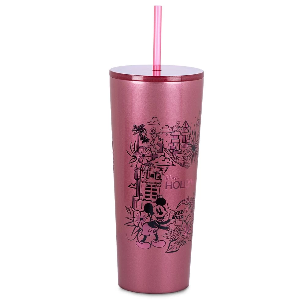 Disney's Hollywood Studios Stainless Steel Starbucks® Tumbler With Straw - Image 3