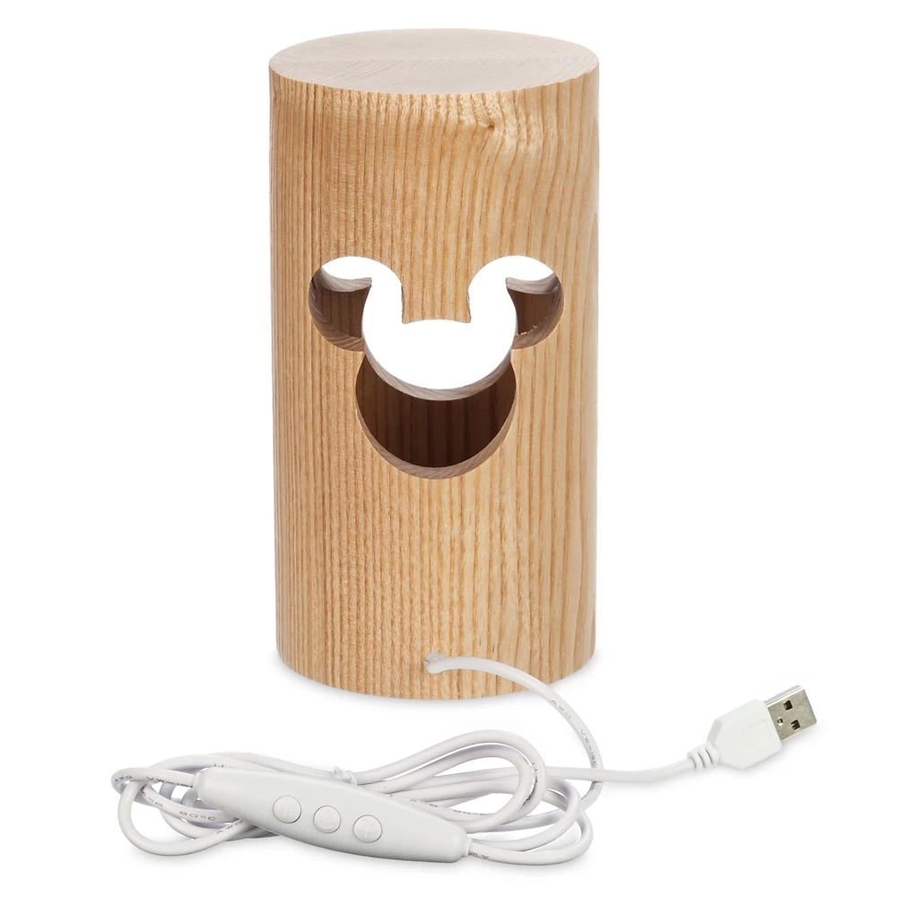 Disney Mickey Mouse Icon Wood Desk Lamp – Mickey Mouse Home Collection - Image 6