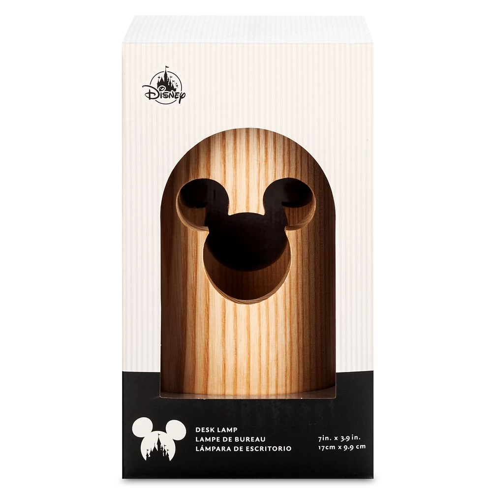 Disney Mickey Mouse Icon Wood Desk Lamp – Mickey Mouse Home Collection - Image 8