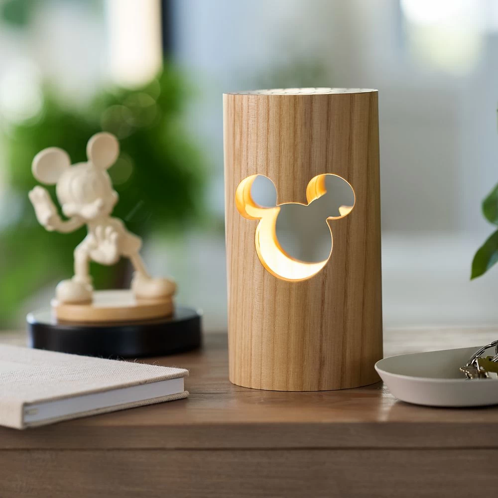 Disney Mickey Mouse Icon Wood Desk Lamp – Mickey Mouse Home Collection - Image 10