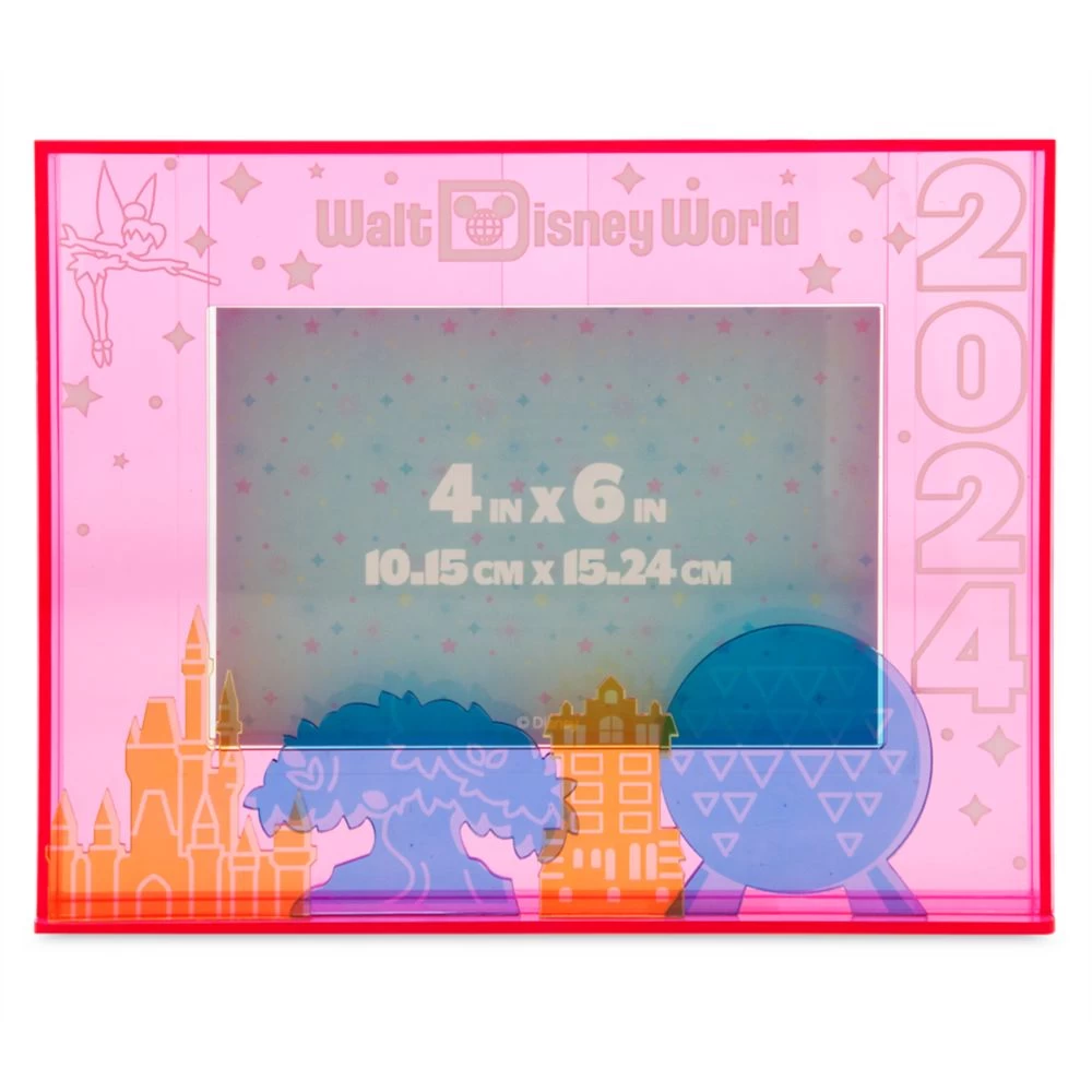 Walt Disney World 2024 Acrylic Photo Frame – 4'' X 6''