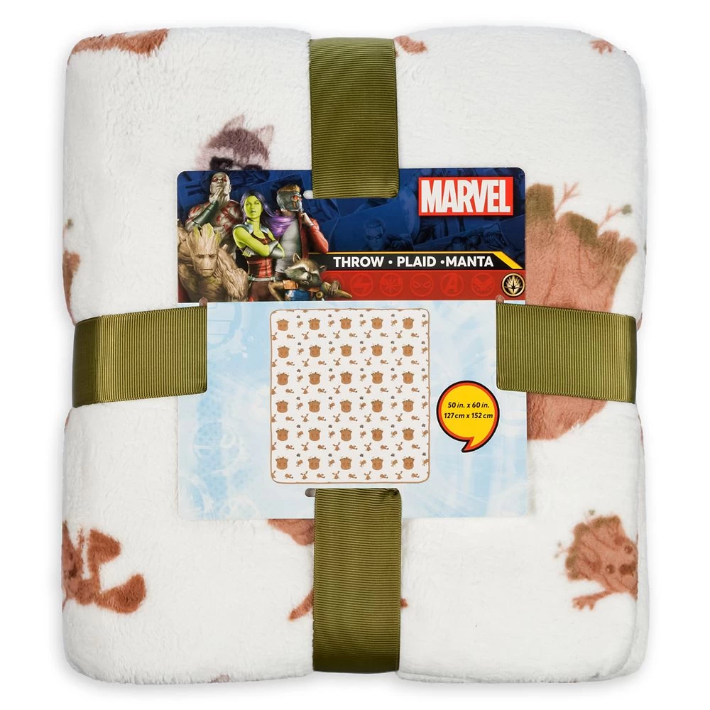 Disney Groot And Rocket Fleece Throw – Guardians Of The Galaxy - Image 4