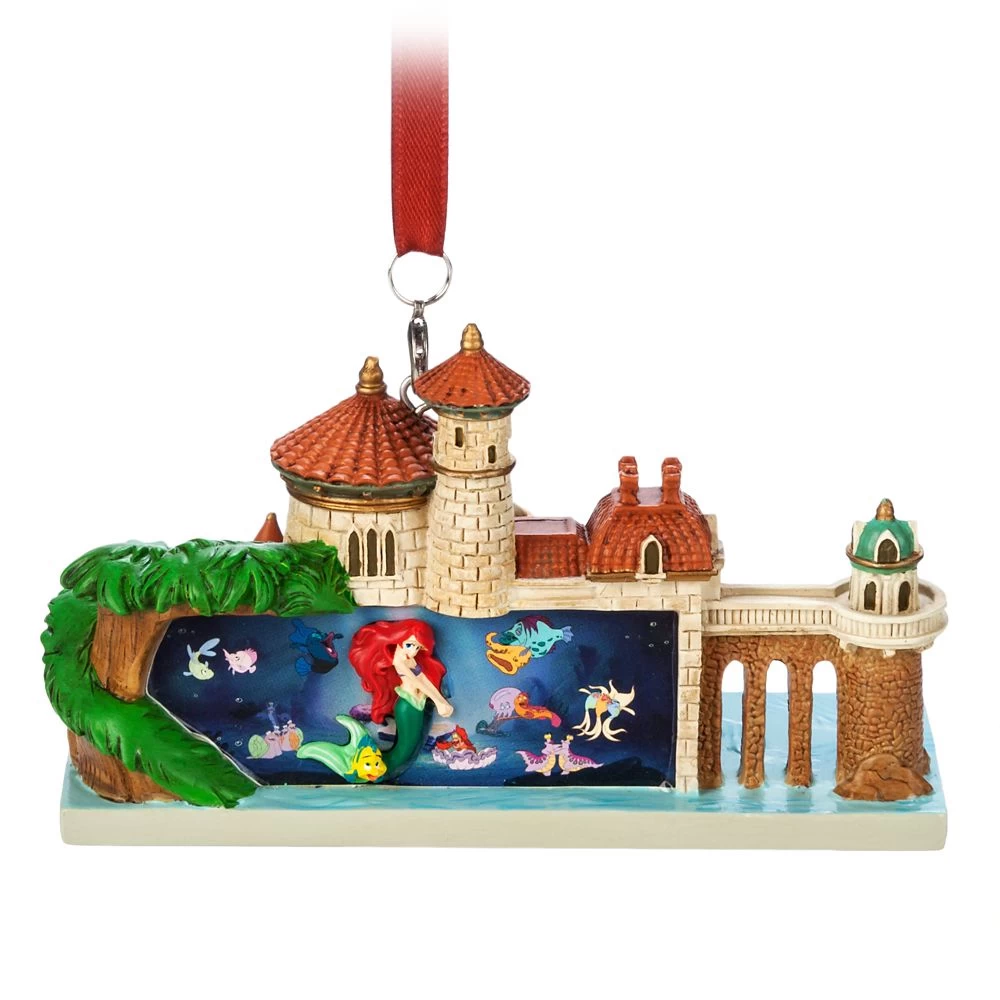Under The Sea β Journey Of The Little Mermaid Attraction Sketchbook Ornament β Walt Disney World - Image 3