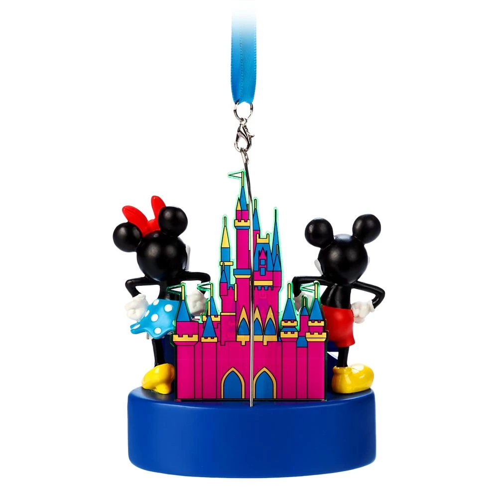 Mickey And Minnie Mouse Light-Up Figural Ornament β Walt Disney World 2024 - Image 5
