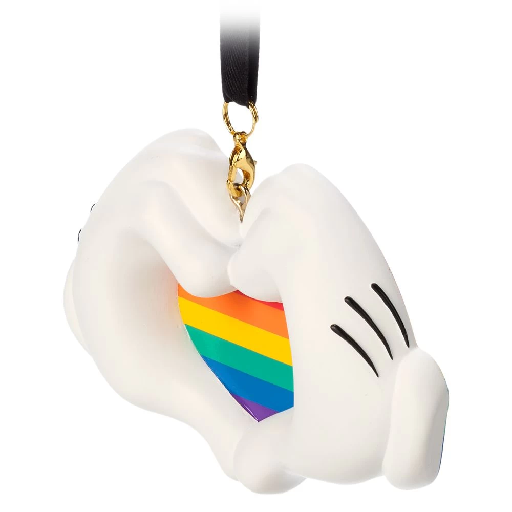 Mickey Mouse Gloves Sketchbook Ornament – Disney Pride Collection - Image 2