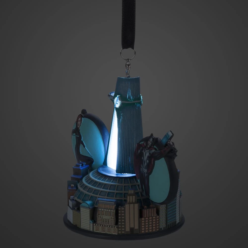 Disney Marvel's Avengers Light-Up Living Magic Ear Hat Sketchbook Ornament - Image 4