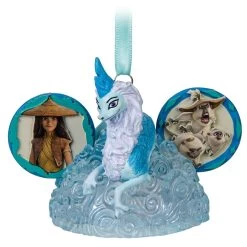 Disney Raya And The Last Dragon Light-Up Living Magic Sketchbook Ear Hat Ornament