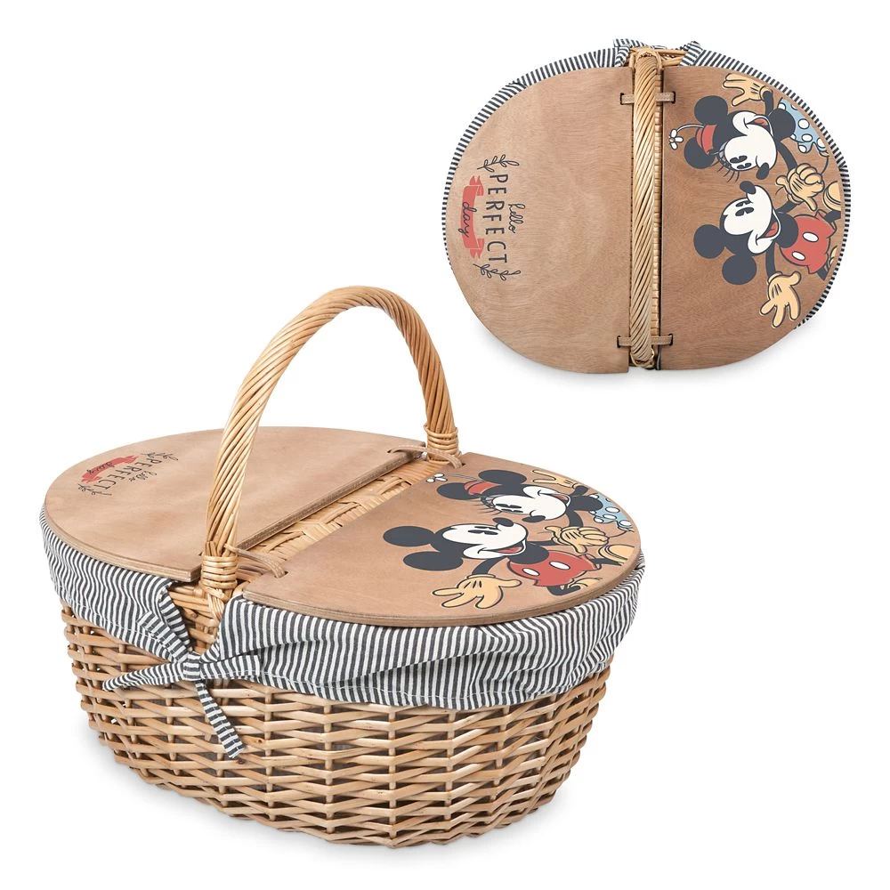 Disney Mickey And Minnie Mouse Picnic Basket - Image 2