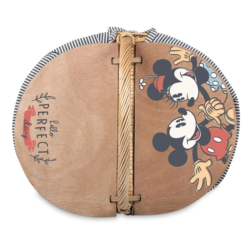 Disney Mickey And Minnie Mouse Picnic Basket - Image 3