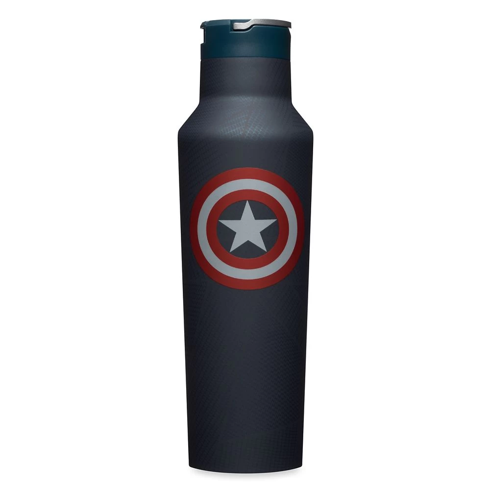 Disney Captain America Stainless Steel Canteen By Corkcicle