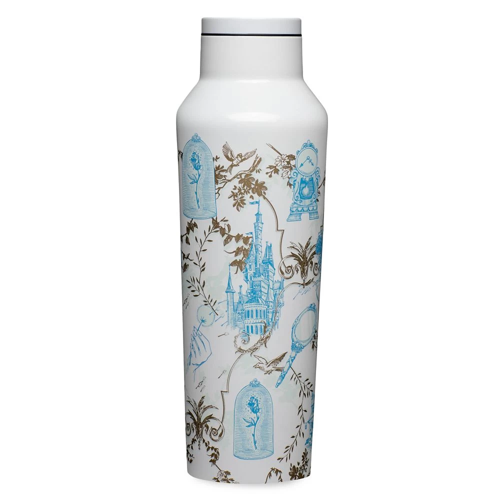 Disney Belle Stainless Steel Canteen By Corkcicle – Beauty And The Beast - Image 2