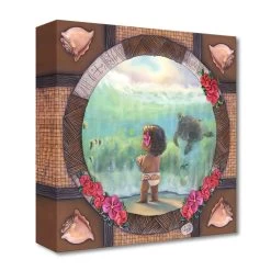 Disney Moana ''The Ocean Chose You'' Giclée On Canvas By Denyse Klette – Limited Edition
