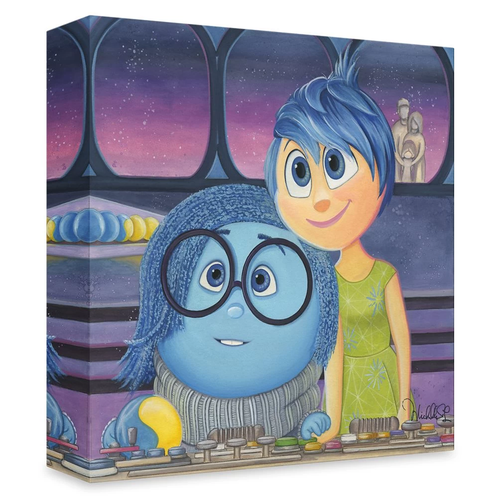 Disney Inside Out ''Joy And Sadness'' Giclée By Michelle St.Laurent – Limited Edition - Image 2