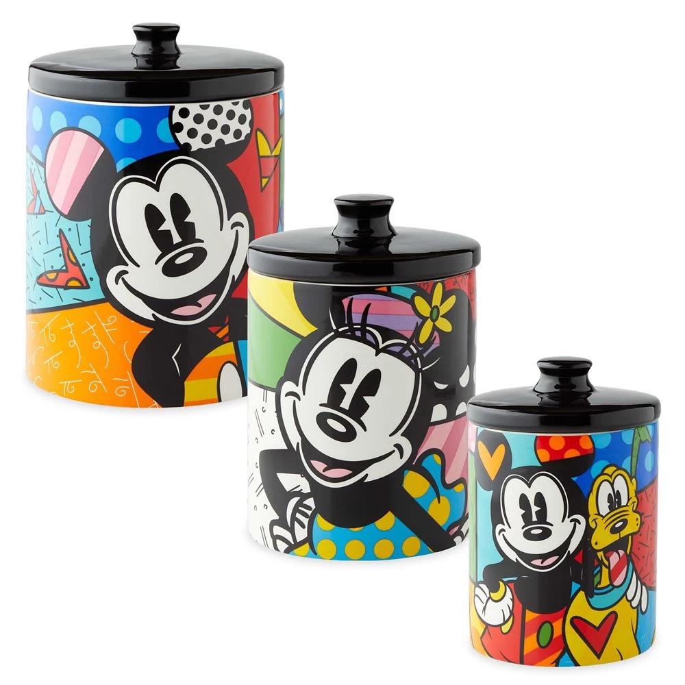 Disney Mickey Mouse And Pluto Canister By Britto – Small - Image 4
