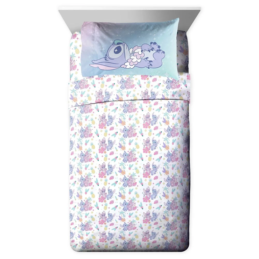 Disney Stitch And Angel Sheet Set – Lilo & Stitch – Twin / Full