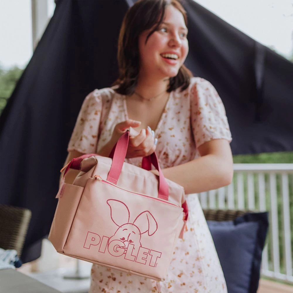 Disney Piglet On The Go Soft Cooler Insulated Lunch Bag – Winnie The Pooh - Image 2