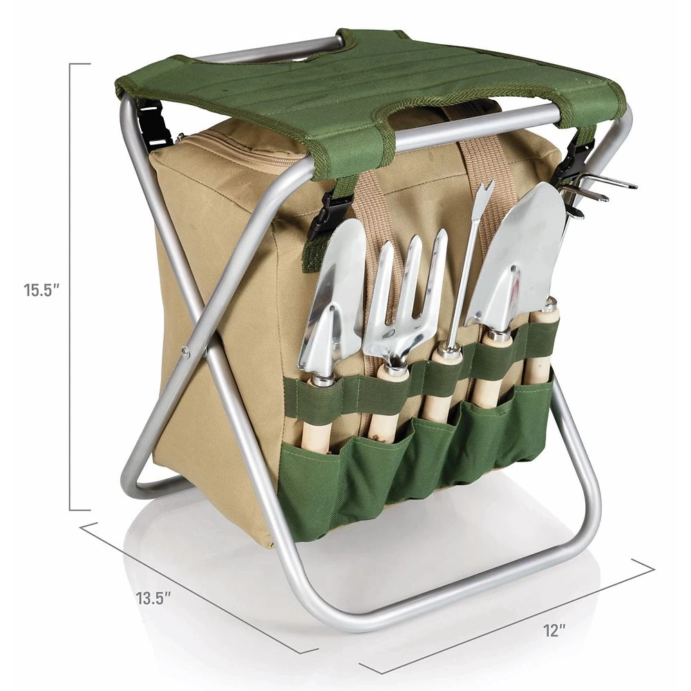 Disney Winnie The Pooh Folding Garden Stool With Detachable Storage Tote Bag And Tools - Image 6