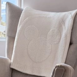 Disney Mickey Mouse Icon Fringe Throw By Barefoot Dreams