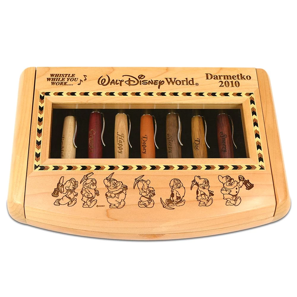 Disney Seven Dwarfs Pen Set By Arribas – Personalizable - Image 2