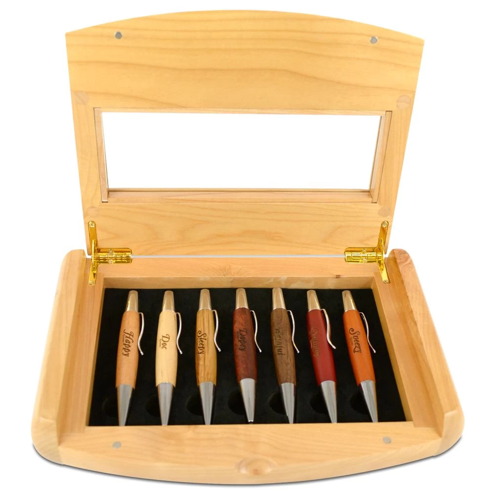 Disney Seven Dwarfs Pen Set By Arribas – Personalizable - Image 3