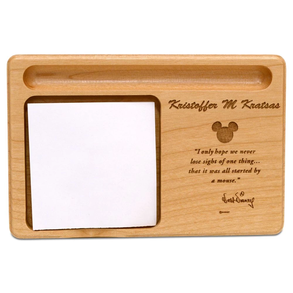 Disney Mickey Mouse Memo Holder By Arribas – Personalizable - Image 2